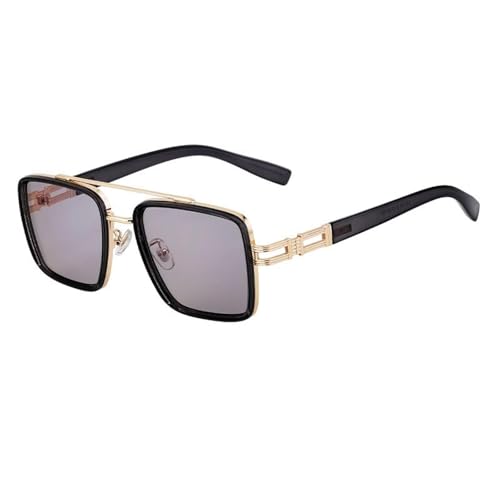 MOHDHAF-Double Beam Metal Frame Männer's Luxury Trend Gradient Sonnenbrille für Männer Vintage Glasses Uv400 MOHDHAF-Double Beam Metal Frame Männer's Luxury Trend Gradient Sonnenbrille für Männer Vintage Glasses Uv400 von MOHDHAF
