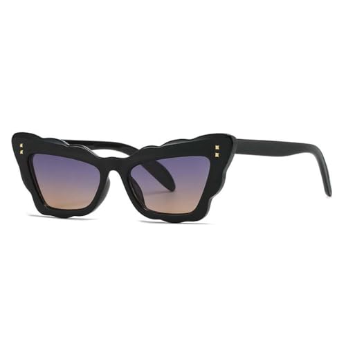 MOHDHAF-Fashion Cat Eye Lace Damen's Sonnenbrille Personality Sun Protection Rainbow Damen Sonnenbrille UV400 MOHDHAF-Fashion Cat Eye Lace Damen's Sonnenbrille Personality Sun Protection Rainbow Damen Sonnenbrille UV400 von MOHDHAF