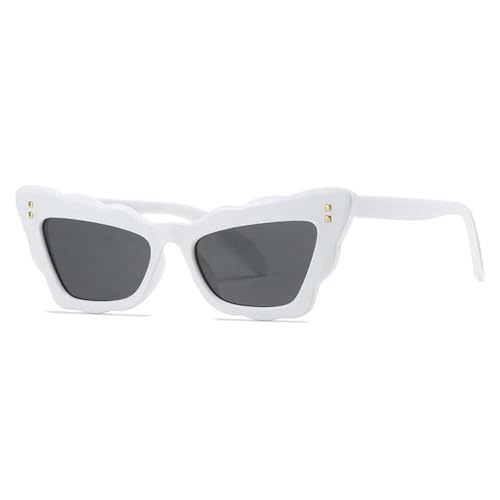 MOHDHAF-Fashion Cat Eye Lace Damen's Sonnenbrille Personality Sun Protection Rainbow Damen Sonnenbrille UV400 MOHDHAF-Fashion Cat Eye Lace Damen's Sonnenbrille Personality Sun Protection Rainbow Damen Sonnenbrille UV400 von MOHDHAF