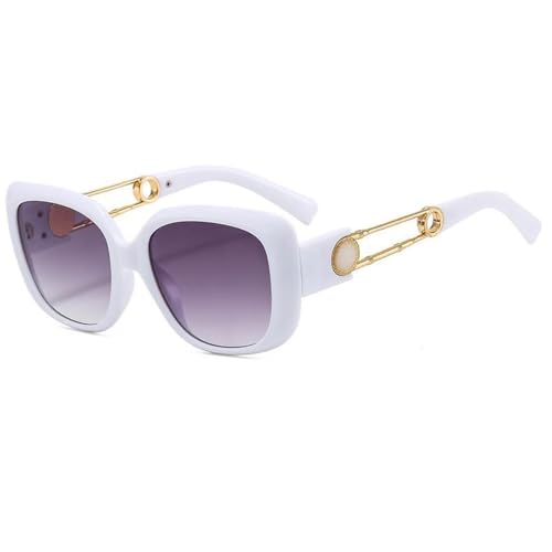 MOHDHAF-Fashion Cat Eye Sonnenbrille für Damen Männer Luxury Gradient Lens PC Alloy Metal Frame Trend UV400 MOHDHAF-Fashion Cat Eye Sonnenbrille für Damen Männer Luxury Gradient Lens PC Alloy Metal Frame Trend UV400 von MOHDHAF