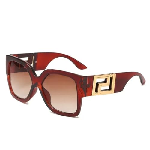 MOHDHAF-Fashion Classic Style Gradient Sonnenbrille Cool Damen Vintage Square Sonnenbrille Frame MOHDHAF-Fashion Classic Style Gradient Sonnenbrille Cool Damen Vintage Square Sonnenbrille Frame von MOHDHAF