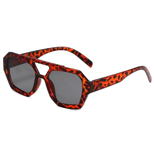 MOHDHAF-Fashion Double Beam Irregular Sonnenbrille Casual Trend Damen MOHDHAF-Fashion Double Beam Irregular Sonnenbrille Casual Trend Damen von MOHDHAF