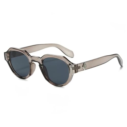 MOHDHAF-Fashion Oval Sonnenbrille für Damen Männer PC Lens Frame Luxury Vintage Uv400 MOHDHAF-Fashion Oval Sonnenbrille für Damen Männer PC Lens Frame Luxury Vintage Uv400 von MOHDHAF