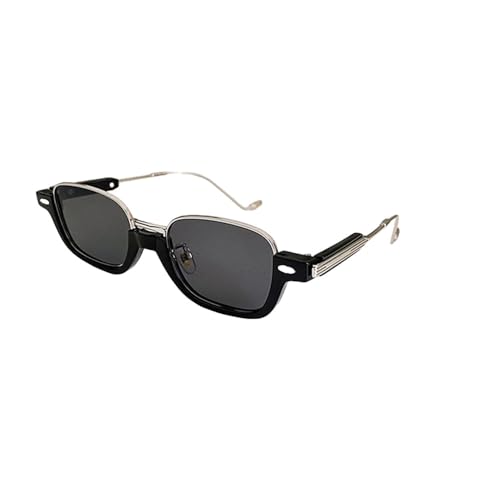 MOHDHAF-Fashion Rectangle Half Metal Damen's Sonnenbrille Vintage Clear Lens Glasses Männer Glasses Frame UV400 MOHDHAF-Fashion Rectangle Half Metal Damen's Sonnenbrille Vintage Clear Lens Glasses Männer Glasses Frame UV400 von MOHDHAF