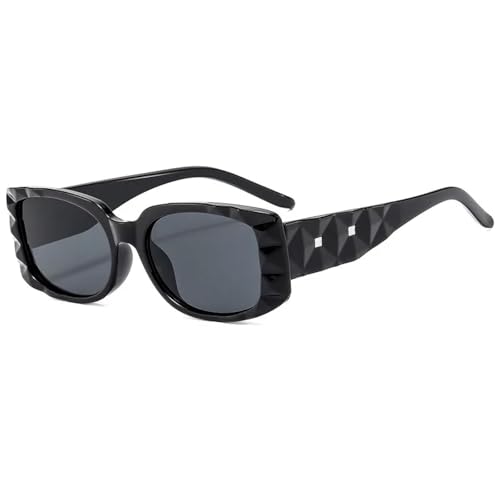 MOHDHAF-Fashion Rectangle Sonnenbrille für Damen Männer PC Lens Frame Vintage Luxury UV400 MOHDHAF-Fashion Rectangle Sonnenbrille für Damen Männer PC Lens Frame Vintage Luxury UV400 von MOHDHAF