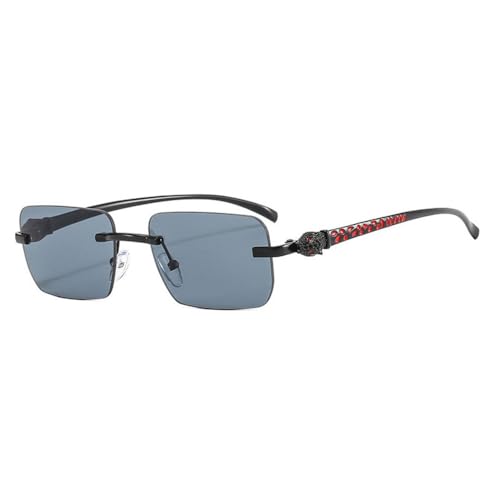 MOHDHAF-Fashion Sonnenbrille Damen Retro Rimless Gradient Sonnenbrille Cutting Lens Damen's Frameless Glasses MOHDHAF-Fashion Sonnenbrille Damen Retro Rimless Gradient Sonnenbrille Cutting Lens Damen's Frameless Glasses von MOHDHAF