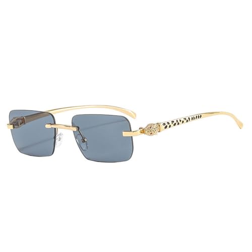MOHDHAF-Fashion Sonnenbrille Damen Retro Rimless Gradient Sonnenbrille Cutting Lens Damen's Frameless Glasses MOHDHAF-Fashion Sonnenbrille Damen Retro Rimless Gradient Sonnenbrille Cutting Lens Damen's Frameless Glasses von MOHDHAF