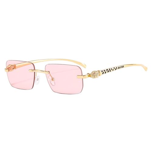 MOHDHAF-Fashion Sonnenbrille Damen Retro Rimless Gradient Sonnenbrille Cutting Lens Damen's Frameless Glasses MOHDHAF-Fashion Sonnenbrille Damen Retro Rimless Gradient Sonnenbrille Cutting Lens Damen's Frameless Glasses von MOHDHAF