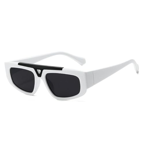 MOHDHAF-Fashion Sonnenbrille Männer Damen Vintage Metal Lens Frame Versatile Casual Style UV400 MOHDHAF-Fashion Sonnenbrille Männer Damen Vintage Metal Lens Frame Versatile Casual Style UV400 von MOHDHAF