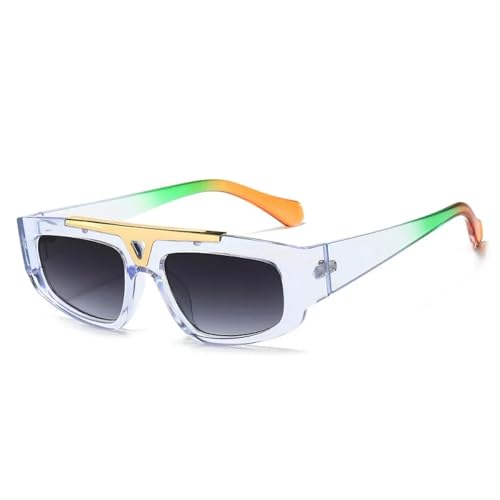 MOHDHAF-Fashion Sonnenbrille Männer Damen Vintage PC Lens Frame Metal Versatile Casual Style Eyewear Uv400 MOHDHAF-Fashion Sonnenbrille Männer Damen Vintage PC Lens Frame Metal Versatile Casual Style Eyewear Uv400 von MOHDHAF