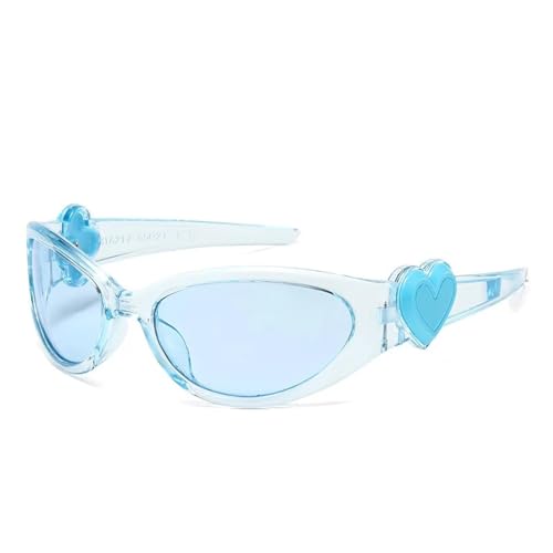 MOHDHAF-Fashion Sonnenbrille für Damen Female Girl Cute Sexy Heart Decoration Frame Resin Lens UV400 MOHDHAF-Fashion Sonnenbrille für Damen Female Girl Cute Sexy Heart Decoration Frame Resin Lens UV400 von MOHDHAF