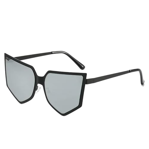 MOHDHAF-Fashion Sonnenbrille für Damen Männer PC Gradient Lens Metal Frame UV400 von MOHDHAF