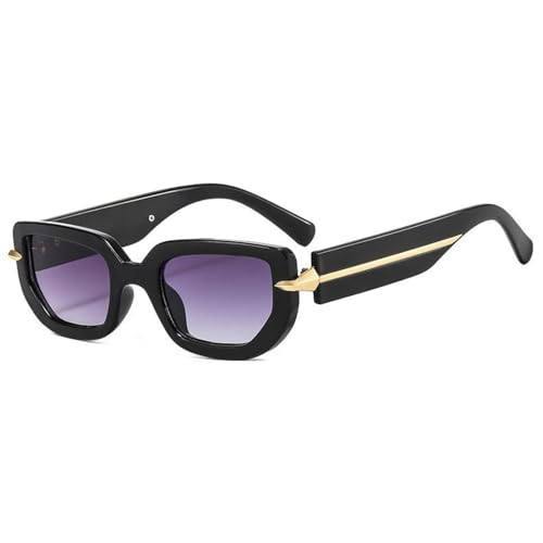 MOHDHAF-Fashion Sonnenbrille für Damen Männer PC Resin Lens Plastic Frame Alloy Decorate Vintage UV400 MOHDHAF-Fashion Sonnenbrille für Damen Männer PC Resin Lens Plastic Frame Alloy Decorate Vintage UV400 von MOHDHAF