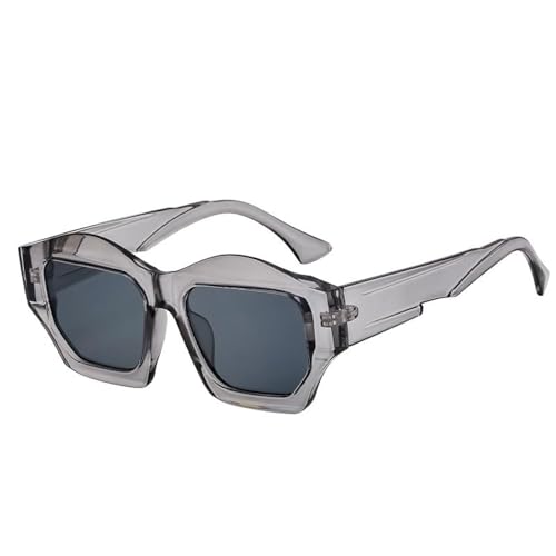 MOHDHAF-Geometric Frame Sonnenbrille für Damen Luxury Fashion Polygon Sonnenbrille UV Protection Irregular Punk Glasses für Männer MOHDHAF-Geometric Frame Sonnenbrille für Damen Luxury Fashion Polygon Sonnenbrille UV Protection Irregular Punk Glasses für Männer von MOHDHAF