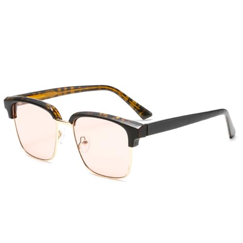 MOHDHAF-Halbmetallische Retro-Sonnenbrille für DaMänner mit Farbverlauf UV400 MOHDHAF-Halbmetallische Retro-Sonnenbrille für DaMänner mit Farbverlauf UV400 von MOHDHAF