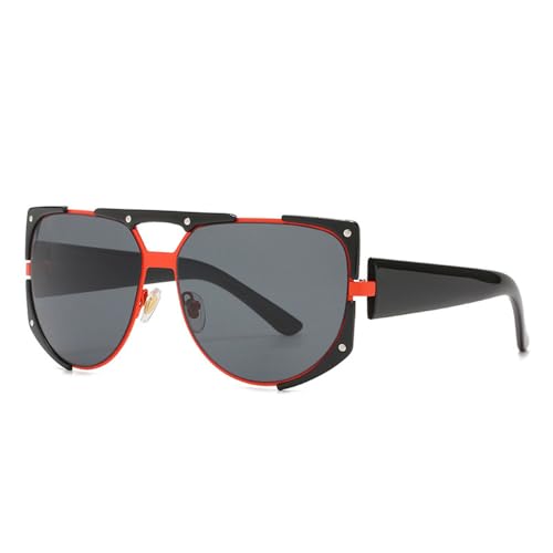 MOHDHAF-Männers Damens UV400 Vintage Large Sonnenbrille MOHDHAF-Männers Damens UV400 Vintage Large Sonnenbrille von MOHDHAF