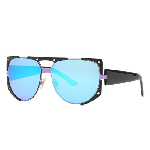 MOHDHAF-Männers Damens UV400 Vintage Large Sonnenbrille MOHDHAF-Männers Damens UV400 Vintage Large Sonnenbrille von MOHDHAF
