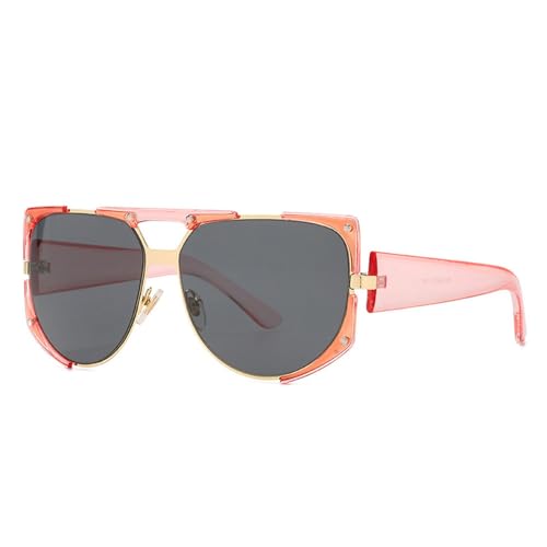 MOHDHAF-Männers Damens UV400 Vintage Large Sonnenbrille MOHDHAF-Männers Damens UV400 Vintage Large Sonnenbrille von MOHDHAF