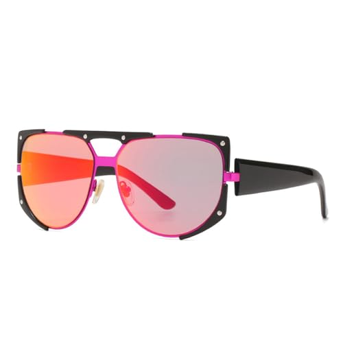 MOHDHAF-Männers Damens UV400 Vintage Large Sonnenbrille MOHDHAF-Männers Damens UV400 Vintage Large Sonnenbrille von MOHDHAF