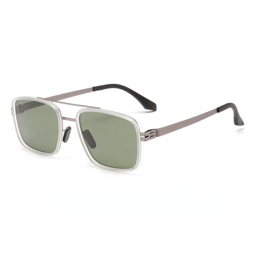MOHDHAF-Männers Vintage Metal Polarized Sonnenbrille UV400 MOHDHAF-Männers Vintage Metal Polarized Sonnenbrille UV400 von MOHDHAF