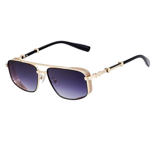 MOHDHAF-Metal Frame Sonnenbrille für Damen Männer Luxury Fashion Oversized Neutral Vintage Glasses UV400 MOHDHAF-Metal Frame Sonnenbrille für Damen Männer Luxury Fashion Oversized Neutral Vintage Glasses UV400 von MOHDHAF