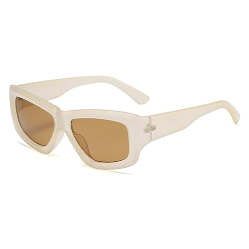 MOHDHAF-Mode Persönlichkeit Straße Sonnenbrille Trend Rechteckig MOHDHAF-Mode Persönlichkeit Straße Sonnenbrille Trend Rechteckig von MOHDHAF