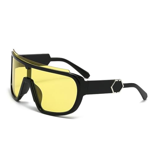 MOHDHAF-Oversized Sonnenbrille Männer Damen Large Frame Luxury One Piece Glasses Vintage Shades Uv400 MOHDHAF-Oversized Sonnenbrille Männer Damen Large Frame Luxury One Piece Glasses Vintage Shades Uv400 von MOHDHAF