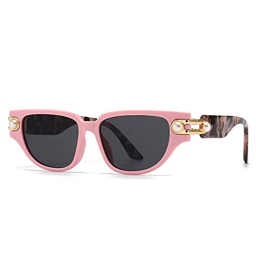 MOHDHAF-Pearly Cat Eye Sonnenbrille Damen's Pink Gradient Sonnenbrille Damen's Green Tones Summer Glasses UV400 MOHDHAF-Pearly Cat Eye Sonnenbrille Damen's Pink Gradient Sonnenbrille Damen's Green Tones Summer Glasses UV400 von MOHDHAF
