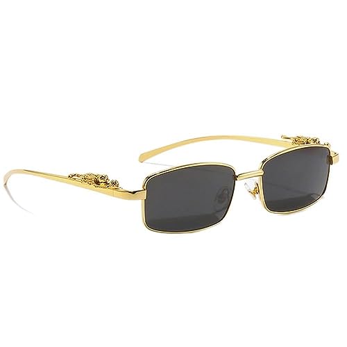 MOHDHAF-Punk Rimless Rectangle Sonnenbrille Männer Fashion Vintage Trendy Small Frame Sonnenbrille Frameless Glasses UV400 MOHDHAF-Punk Rimless Rectangle Sonnenbrille Männer Fashion Vintage Trendy Small Frame Sonnenbrille Frameless Glasses UV400 von MOHDHAF