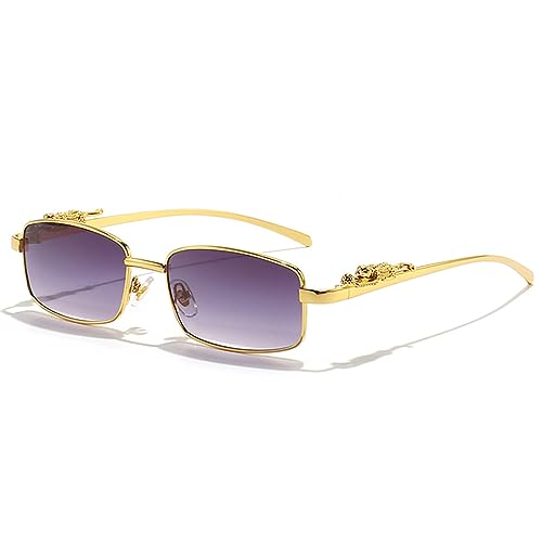 MOHDHAF-Punk Rimless Rectangle Sonnenbrille Männer Fashion Vintage Trendy Small Frame Sonnenbrille Frameless Glasses UV400 MOHDHAF-Punk Rimless Rectangle Sonnenbrille Männer Fashion Vintage Trendy Small Frame Sonnenbrille Frameless Glasses UV400 von MOHDHAF