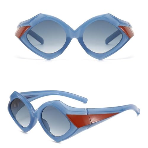 MOHDHAF-Punk Sonnenbrille Irregular Geometric Luxury Fashion Männer Damen Big Frame Diamond MOHDHAF-Punk Sonnenbrille Irregular Geometric Luxury Fashion Männer Damen Big Frame Diamond von MOHDHAF