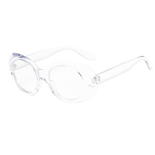 MOHDHAF-Red Oval Sonnenbrille Damen Colourful Candy Colour Yellow Pink Purple Transparent Sonnenbrille Female Summer MOHDHAF-Red Oval Sonnenbrille Damen Colourful Candy Colour Yellow Pink Purple Transparent Sonnenbrille Female Summer von MOHDHAF
