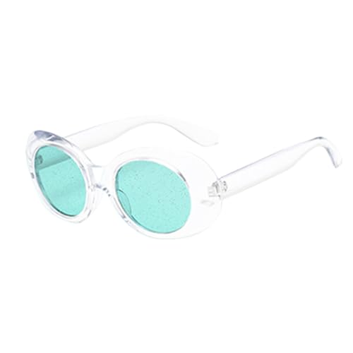MOHDHAF-Red Oval Sonnenbrille Damen Colourful Candy Colour Yellow Pink Purple Transparent Sonnenbrille Female Summer MOHDHAF-Red Oval Sonnenbrille Damen Colourful Candy Colour Yellow Pink Purple Transparent Sonnenbrille Female Summer von MOHDHAF