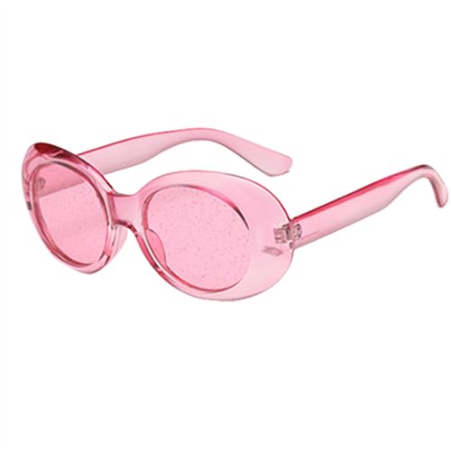 MOHDHAF-Red Oval Sonnenbrille Damen Colourful Candy Colour Yellow Pink Purple Transparent Sonnenbrille Female Summer MOHDHAF-Red Oval Sonnenbrille Damen Colourful Candy Colour Yellow Pink Purple Transparent Sonnenbrille Female Summer von MOHDHAF