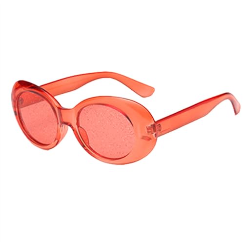 MOHDHAF-Red Oval Sonnenbrille Damen Colourful Candy Colour Yellow Pink Purple Transparent Sonnenbrille Female Summer MOHDHAF-Red Oval Sonnenbrille Damen Colourful Candy Colour Yellow Pink Purple Transparent Sonnenbrille Female Summer von MOHDHAF