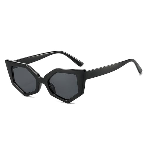 MOHDHAF-Retro Irregular Polygon Cat Eye Sonnenbrille Damen Shades UV400 MOHDHAF-Retro Irregular Polygon Cat Eye Sonnenbrille Damen Shades UV400 von MOHDHAF
