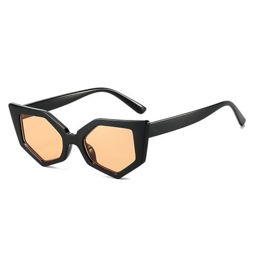 MOHDHAF-Retro Irregular Polygon Cat Eye Sonnenbrille Damen Shades UV400 MOHDHAF-Retro Irregular Polygon Cat Eye Sonnenbrille Damen Shades UV400 von MOHDHAF