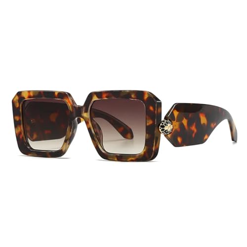 MOHDHAF-Retro Large Sonnenbrille Damen Trendy Colour Gradient Casual Suneyeglass Outdoors Sun Protection MOHDHAF-Retro Large Sonnenbrille Damen Trendy Colour Gradient Casual Suneyeglass Outdoors Sun Protection von MOHDHAF