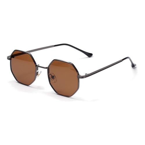 MOHDHAF-Retro Metal Frame Hexagonal Sonnenbrille Fashion Rose Gold Mirror UV400 MOHDHAF-Retro Metal Frame Hexagonal Sonnenbrille Fashion Rose Gold Mirror UV400 von MOHDHAF