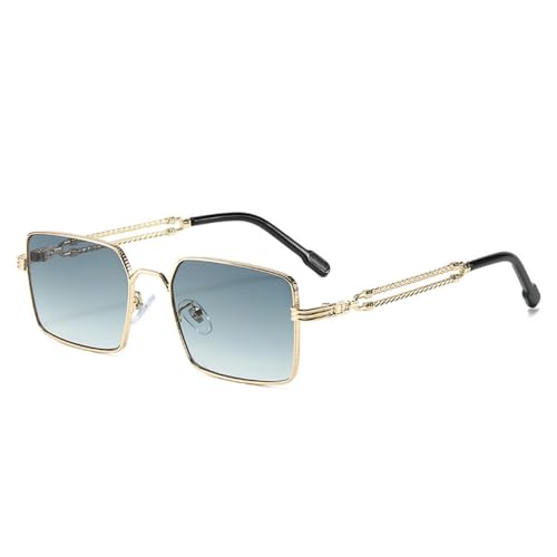 MOHDHAF-Retro Quadrat MetallrahMänner Frauen Luxus Sonnenbrillen Schattierungen UV400 Mode Gradienten Männer Sonnenbrille MOHDHAF-Retro Quadrat MetallrahMänner Frauen Luxus Sonnenbrillen Schattierungen UV400 Mode Gradienten Männer Sonnenbrille von MOHDHAF