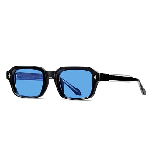 MOHDHAF-Retro Rectangle Männer Luxury Sonnenbrille Fashion Damen Punk Shades UV400 Rivets Sonnenbrille MOHDHAF-Retro Rectangle Männer Luxury Sonnenbrille Fashion Damen Punk Shades UV400 Rivets Sonnenbrille von MOHDHAF