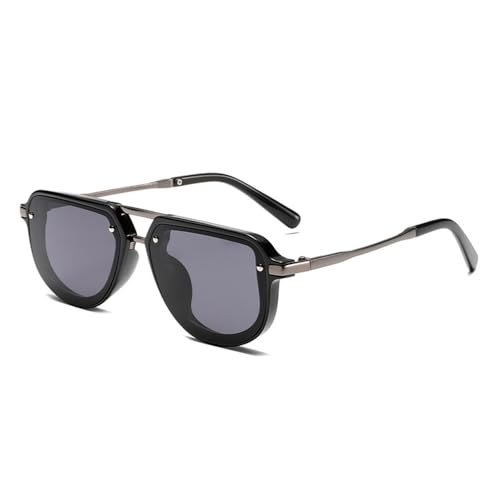 MOHDHAF-Retro Small Oval Damen's Luxury Sonnenbrille Fashion Rivets Blue Green Shades UV400 Männer Trendy Punk Sonnenbrille MOHDHAF-Retro Small Oval Damen's Luxury Sonnenbrille Fashion Rivets Blue Green Shades UV400 Männer Trendy Punk Sonnenbrille von MOHDHAF