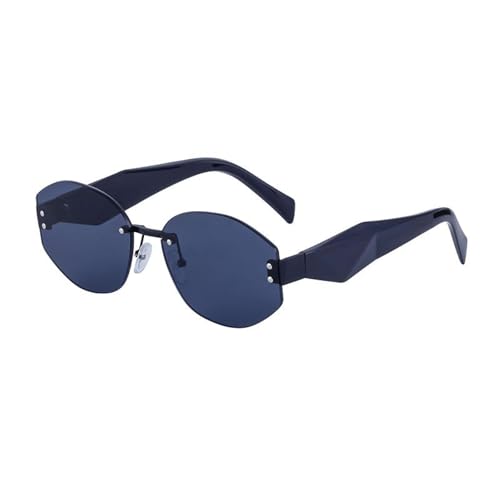 MOHDHAF-Rimless Damen Fashion Luxury Irregular Polygon Sonnenbrille Ladies Shades Vintage MOHDHAF-Rimless Damen Fashion Luxury Irregular Polygon Sonnenbrille Ladies Shades Vintage von MOHDHAF