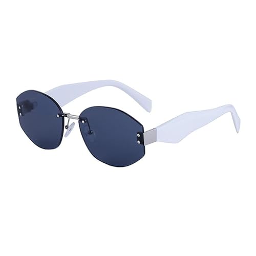 MOHDHAF-Rimless Damen Fashion Luxury Irregular Polygon Sonnenbrille Ladies Shades Vintage MOHDHAF-Rimless Damen Fashion Luxury Irregular Polygon Sonnenbrille Ladies Shades Vintage von MOHDHAF