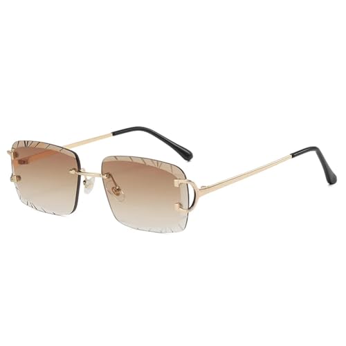 MOHDHAF-Rimless Glasses Trend Metal High Quality Männer's and Damen's Sonnenbrille MOHDHAF-Rimless Glasses Trend Metal High Quality Männer's and Damen's Sonnenbrille von MOHDHAF
