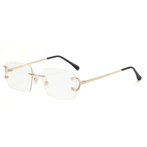 MOHDHAF-Rimless Glasses Trend Metal High Quality Männer's and Damen's Sonnenbrille MOHDHAF-Rimless Glasses Trend Metal High Quality Männer's and Damen's Sonnenbrille von MOHDHAF