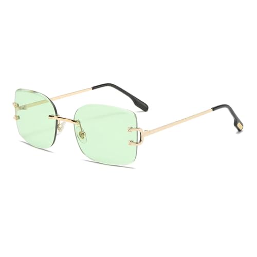 MOHDHAF-Rimless Metal Glasses Street Fashion Sonnenbrille Summer MOHDHAF-Rimless Metal Glasses Street Fashion Sonnenbrille Summer von MOHDHAF