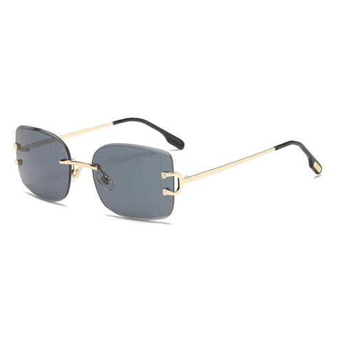 MOHDHAF-Rimless Metal Glasses Street Fashion Sonnenbrille Summer MOHDHAF-Rimless Metal Glasses Street Fashion Sonnenbrille Summer von MOHDHAF