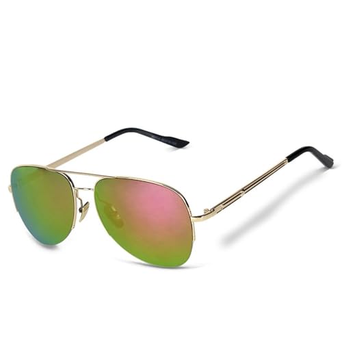 MOHDHAF-Semi-rimless Sonnenbrille Männer Damen Half Frame Sonnenbrille UV400 MOHDHAF-Semi-rimless Sonnenbrille Männer Damen Half Frame Sonnenbrille UV400 von MOHDHAF
