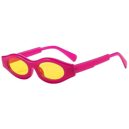 MOHDHAF-Small Oval Sonnenbrille Damen Männer Luxury Punk Vintage Shades Fashion Irregular Glasses UV400 Protection MOHDHAF-Small Oval Sonnenbrille Damen Männer Luxury Punk Vintage Shades Fashion Irregular Glasses UV400 Protection von MOHDHAF